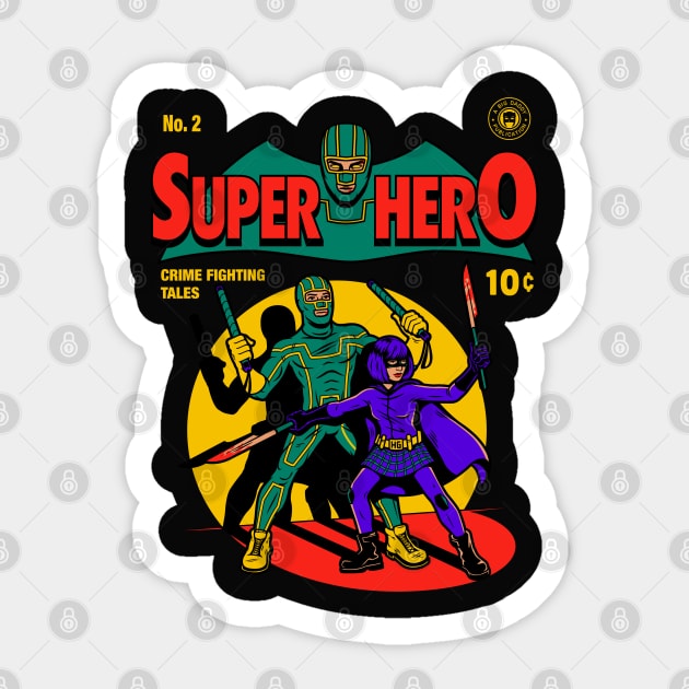 Superhero Comic Sticker by harebrained